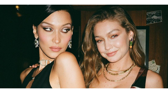 Gigi en Bella Hadid