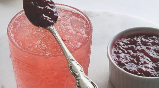 cocktail met jam