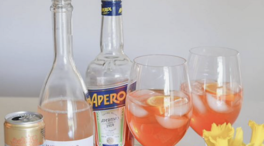 rosé Aperol Spritz