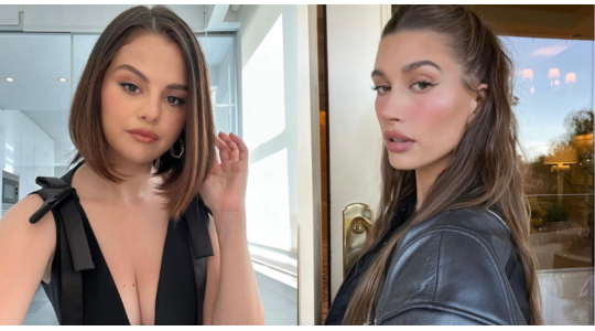 Hailey Bieber Selena Gomez