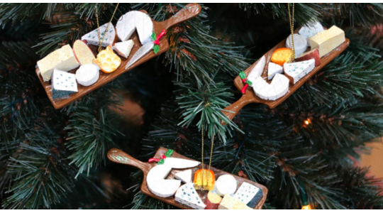 kaasplank kerstboom