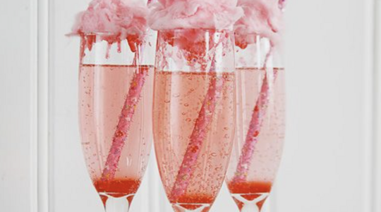 cotton candy champagne