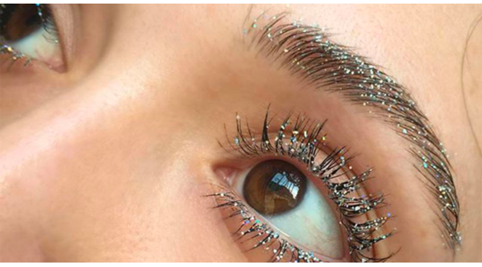glitter mascara