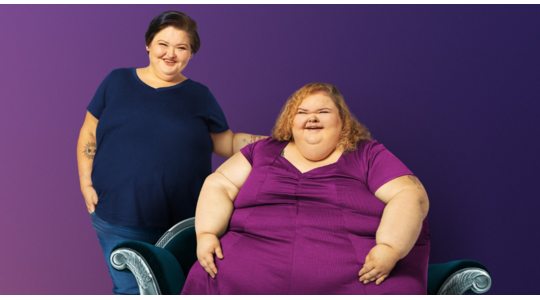 deelnemer 1000-lb Sisters onherkenbaar Tammy Slaton