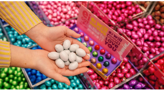 Jamin paaseitjes nieuwe smaken