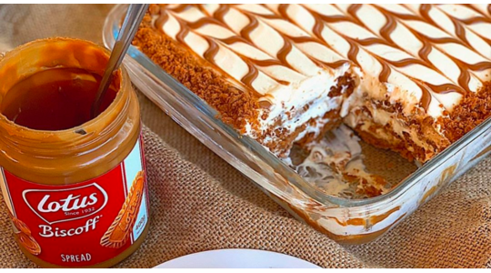 Lotus Speculoos lasagne