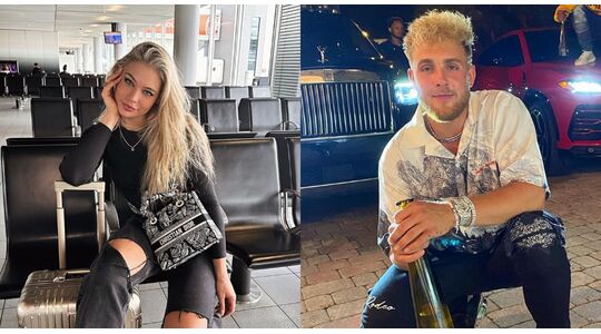 Jutta Leerdam en Jake Paul