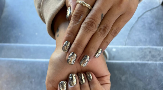 nagels chrome kleur