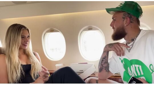 Jutta Leerdam en Jake Paul