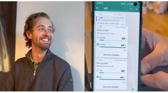 Jelle groepsapp tiktok viral