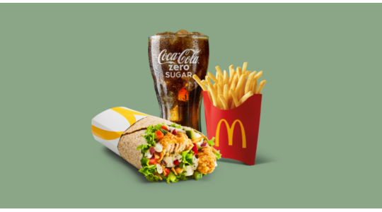 Nieuwe Mc Wrap assortiment McDonalds