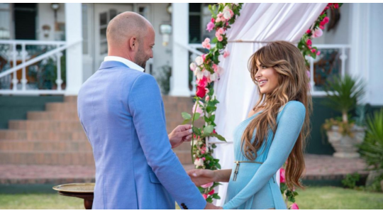 Sylvia en Joris kennen elkaar voor de Bachelorette foto boot