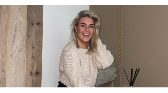 jill goede gaat uit de kleren op Instagram