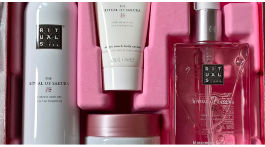 spa moments rose blossom