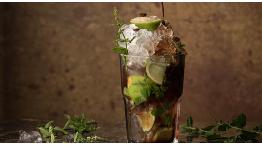Koffie mojito maken