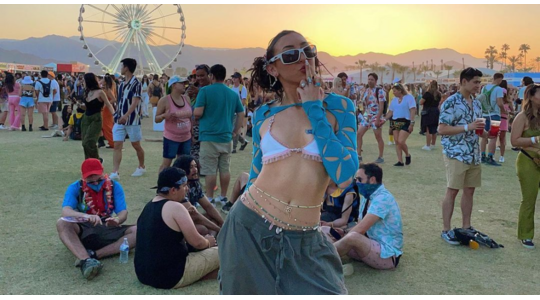 Coachella festival influencers