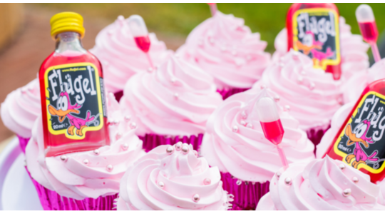 Flügel cupcakes