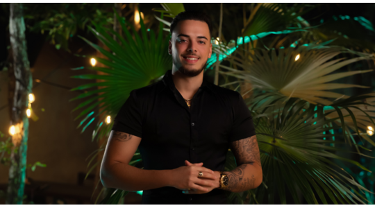 Joel Temptation Island foto's van vroeger