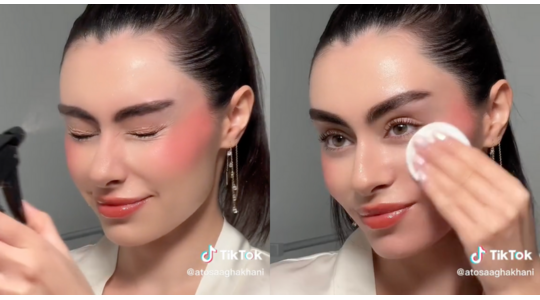 Micellair water spray life hack TikTok