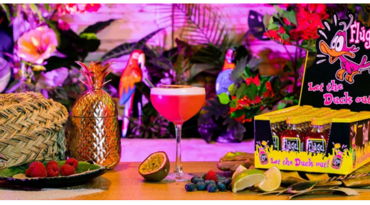 Flügel martini maken