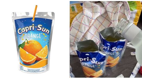 Capri Sun cocktail