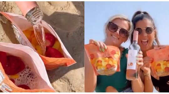 cocktails maken op het strand