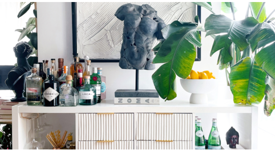 IKEA KALLAX kast wijnbar
