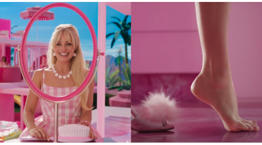 barbie film voeten gesprek van de dag