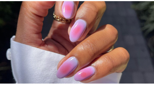 nagels zelf doen tiktok trucje