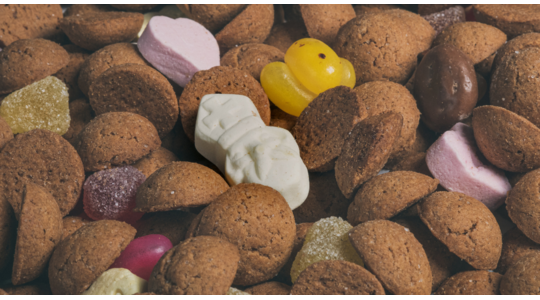 pepernoten sinterklaas chocoladeletters