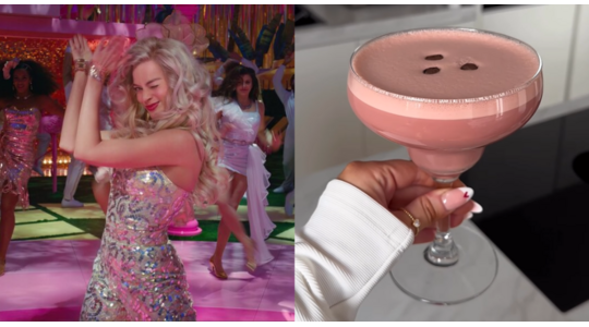 roze Barbie Espresso Martini