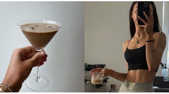 espresso martini met extra proteïne