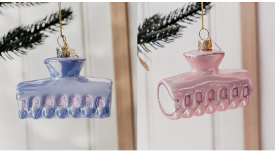 haarclip ornament kerstboom