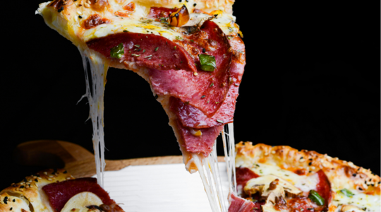 iedere dag pizza