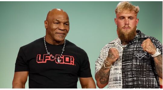 mike tyson and jake paul
