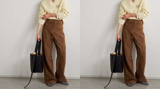 suede broek modetrend