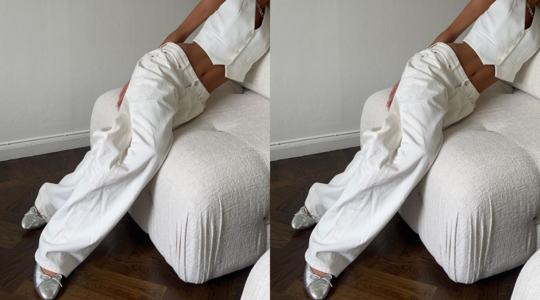 witte jeans combineren