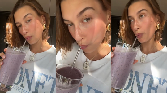 this is hailey biebers go to smoothie recipe