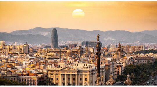 barcelona met trein