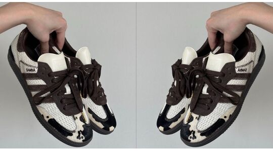 koeienprint sneakers