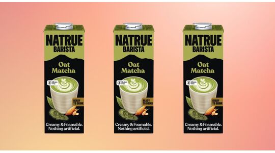 matcha bij de supermarkt uit een pak