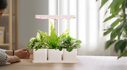 plantenbak lamp action
