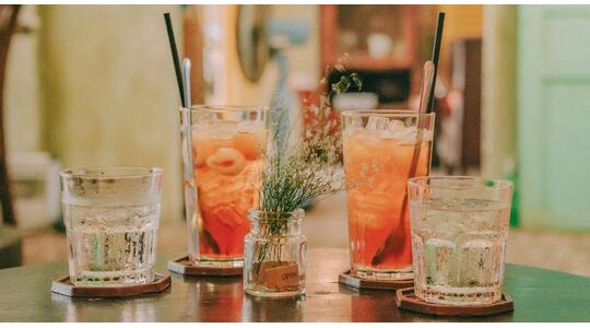 calorie arme drankjes voor op het terras