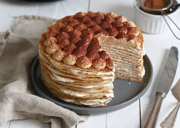 Met deze tiramisu crêpes steel jij de show tijdens de kerstbrunch