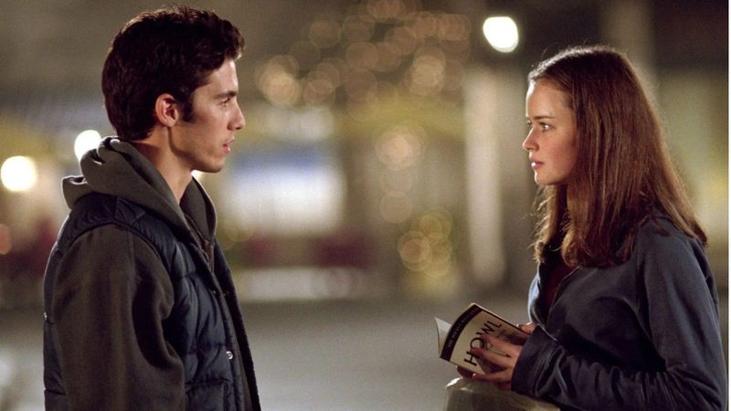 Jess en Rory in Gilmore Girls