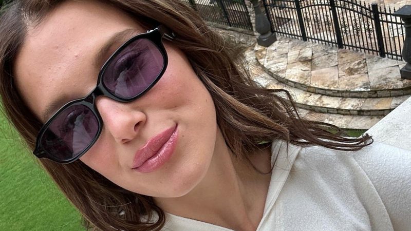 Millie Bobby Brown selfie