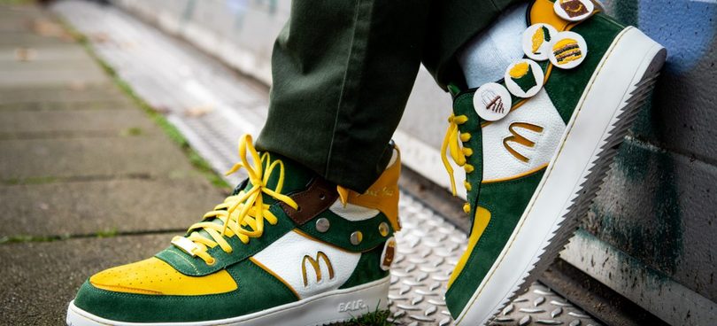 McDonald’s ontwerpt exclusieve sneaker met BALR. en Vijz Bespokes