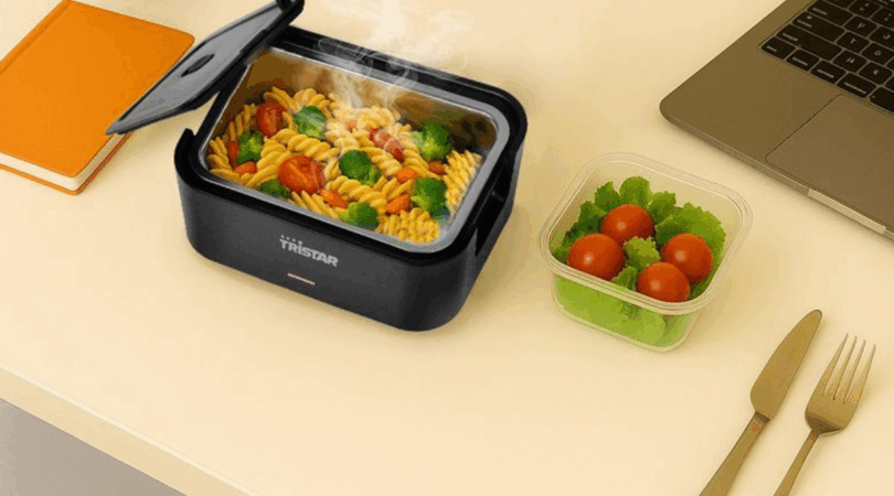 lunchbox met opwarmfunctie