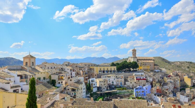 Murcia Spanje zonnig in november
