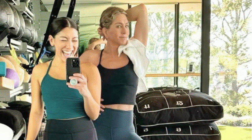 workout van Jennifer Aniston